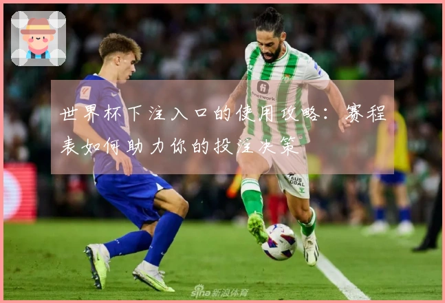 世界杯下注入口的使用攻略：赛程表如何助力你的投注决策
